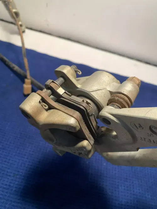 KTM 350 EXC-F OEM BREMBO FULL REAR BRAKE ASSEMBLY MASTER CYLINDER CALIPER 2015