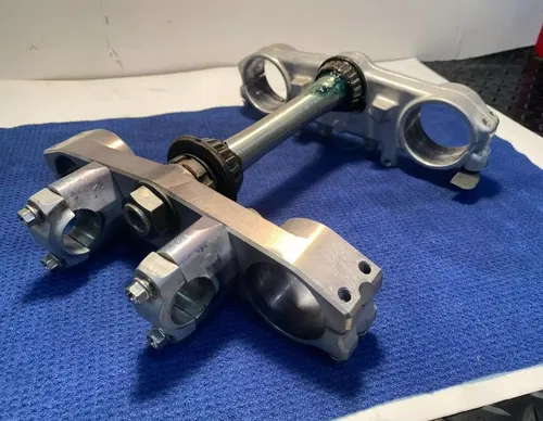 2003 Yamaha YZ125 Applied Racing TOP Billet Aluminum Tree Stem Clamps YAMAHA YZ