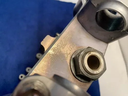 2003 Yamaha YZ125 Applied Racing TOP Billet Aluminum Tree Stem Clamps YAMAHA YZ
