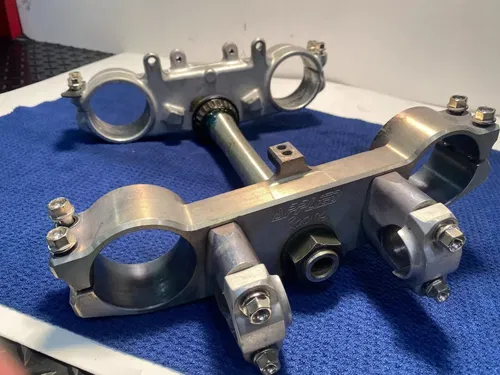2003 Yamaha YZ125 Applied Racing TOP Billet Aluminum Tree Stem Clamps YAMAHA YZ