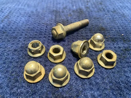 2002 KAWASAKI KX125 CYLINDER HEAD NUTS AND CYLINDER BOLT ASSEMBLY 2002 KX 125 02