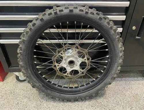 KTM 21" COMPLETE FRONT WHEEL ASSEMBLY OEM KTM 21" 04-14 125 200 250 300 450