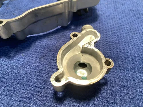 02-18 2003 YZ85 YZ 85 OEM Inner Outer Clutch Cover Water Pump Right Case Housing