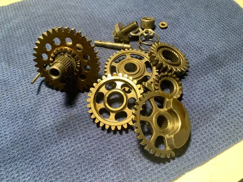 2012 HONDA CRF450R OEM BOTTOM END GEAR ASSEMBLY KICKSTART PRIMARY IDLE HONDA OEM