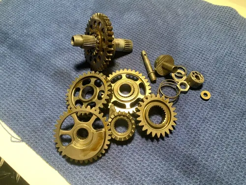 2012 HONDA CRF450R OEM BOTTOM END GEAR ASSEMBLY KICKSTART PRIMARY IDLE HONDA OEM
