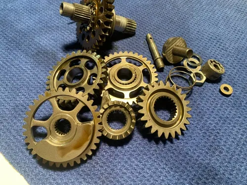 2012 HONDA CRF450R OEM BOTTOM END GEAR ASSEMBLY KICKSTART PRIMARY IDLE HONDA OEM