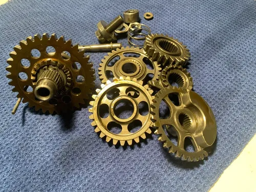 2012 HONDA CRF450R OEM BOTTOM END GEAR ASSEMBLY KICKSTART PRIMARY IDLE HONDA OEM