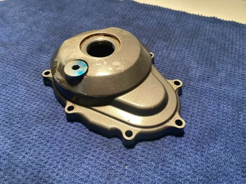 2002 02 Yamaha YZ250F WR250F Engine Stator Ignition Magneto Case Cover Guard OEM