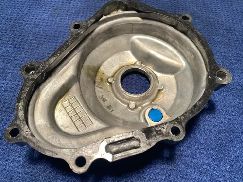 2002 02 Yamaha YZ250F WR250F Engine Stator Ignition Magneto Case Cover Guard OEM