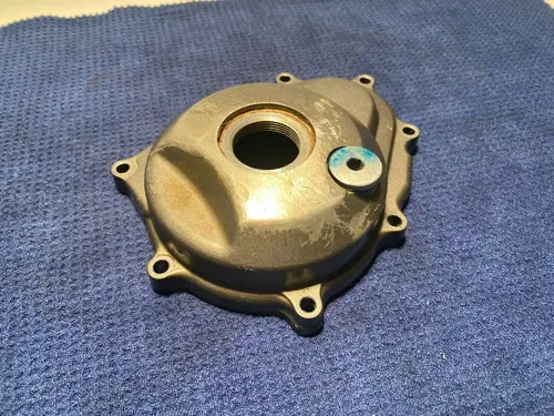 2002 02 Yamaha YZ250F WR250F Engine Stator Ignition Magneto Case Cover Guard OEM