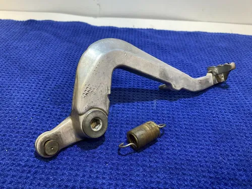 2007 06-13 Kawasaki KX85 KX 85 / Original OEM Nice REAR BRAKE LEVER WITH SPRING