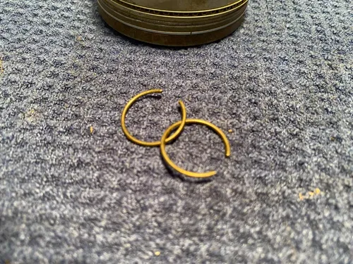 Yamaha TTR 125 OEM Piston Rings CLIPS Assembly OEM Yamaha TTR 125 Top End Kit #2
