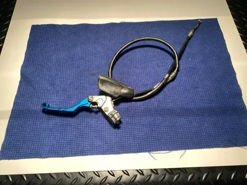 2007 Yamaha Yz85 CLUTCH LEVER AND CABEL ASSEMBLY BLUE LEVER YAMAHA YZ85