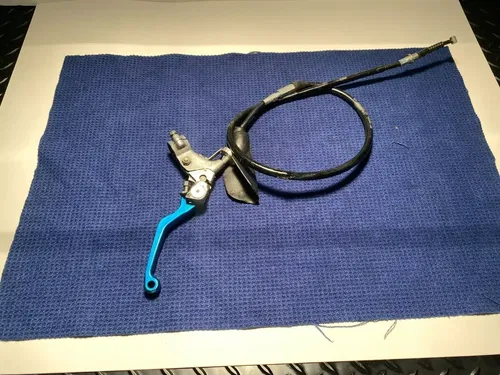 2007 Yamaha Yz85 CLUTCH LEVER AND CABEL ASSEMBLY BLUE LEVER YAMAHA YZ85