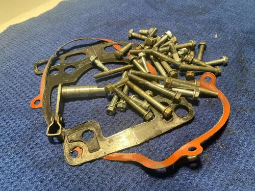 1999 99 RM250 MISC OEM SUZUKI MOTOR HARDWEAR BOLTS WASHERS SPROKET OEM BOLTS