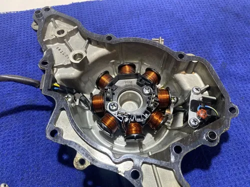 2003-2009 Kawasaki KLX110 OEM Stator Generator Alternator Crankcase Cover 2008