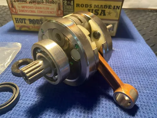 2003 YZ125 Crankshaft HOTRODS Engine Bottom End REBIULD KIT Crank Shaft Gear NEW