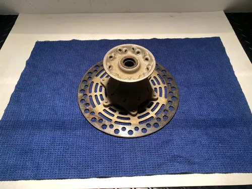 1996-2000 OEM Suzuki RM 250 Front Wheel Hub Rotor OEM SUZUKI FRONT HUB AND ROTOR