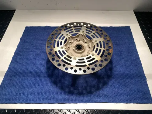 1996-2000 OEM Suzuki RM 250 Front Wheel Hub Rotor OEM SUZUKI FRONT HUB AND ROTOR