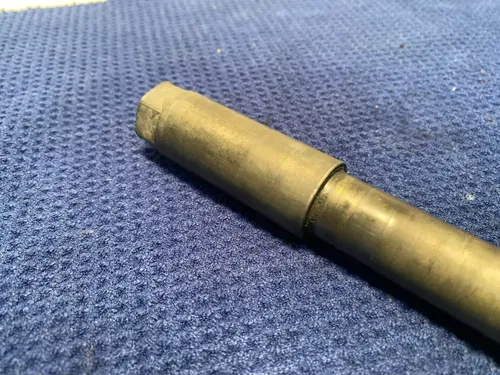 2000 Suzuki RM125 RM250 OEM Front Axle And Nut 1996 - 2000 54711-36E00 RM 125 #2