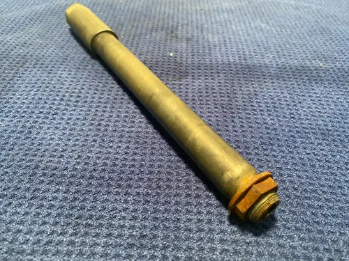 2000 Suzuki RM125 RM250 OEM Front Axle And Nut 1996 - 2000 54711-36E00 RM 125 #2