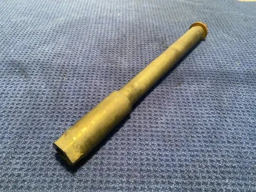2000 Suzuki RM125 RM250 OEM Front Axle And Nut 1996 - 2000 54711-36E00 RM 125 #2
