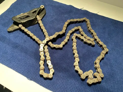 2019 FC450 KTM Husqvarna OEM CHAIN AND CHAIN GUIDE ASSEMBLY OEM FC450 SXF450 OEM