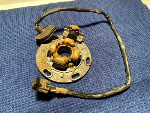 2001 YAMAHA YZ250 TATOR ALTERNATOR GENERATOR OEM STATOR 2001 YAMAHA STATOR YZ