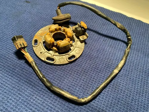 2001 YAMAHA YZ250 TATOR ALTERNATOR GENERATOR OEM STATOR 2001 YAMAHA STATOR YZ