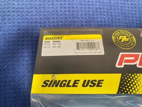 Maxima Pro Air Filter Ready to Use Cleaner RM125 1996-2003 RM250 1996-2002