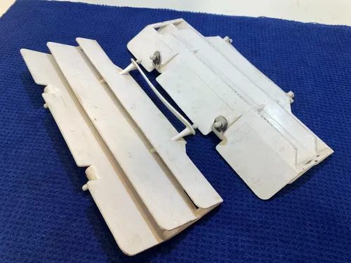 OEM HONDA CR 125 RADIATOR GUARDS LOUVERS OEM HONDA CR 125 RADIATOR GUARDS CR 125