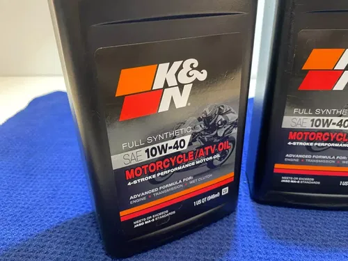 K&N Synthetic Engine Oil 10W40 1 U.S. Quart Pack of two K&N Motor Synthetic Oil