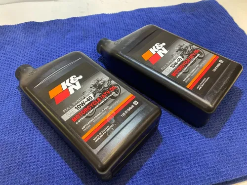 K&N Synthetic Engine Oil 10W40 1 U.S. Quart Pack of two K&N Motor Synthetic Oil