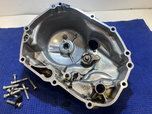 OEM 02-09 KAWASAKI KLX110 KLX 110 RIGHT SIDE ENGINE CRANKCASE CLUTCH COVER #7
