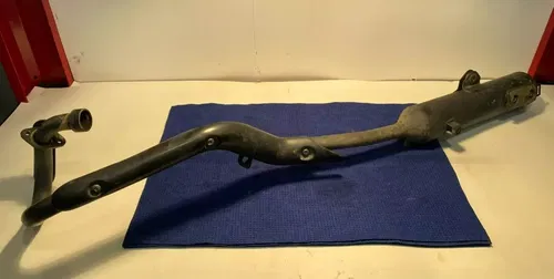 2003 Yamaha TTR 125 TTR125 125LE EXHAUST PIPE ASSEMBLY PIPE GUARD OEM YAMAHA #2