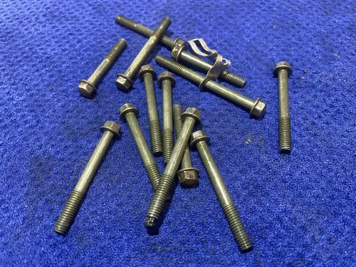1999 SUZUKI RM250 OEM CRANKCASE BOLTS SET CRANK CASE HALF BOLTS ASSEMBLY OEM RM