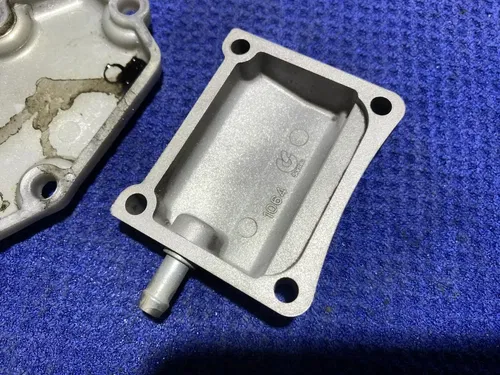 2002 KAWASAKI KX125 OEM POWER VALVE GOVERNOR CYLINDER SIDE COVERS 14091-1498 KX