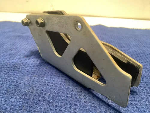 2000 Suzuki RM125 Chain Guide Guard Protector Slide OEM Silver Swingarm RM 125