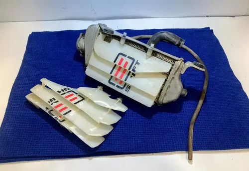 2007 KX100 KX85 RADIATOR COMPLETE WITH CAP & Guard GENUINE KAWASAKI KX 85 100