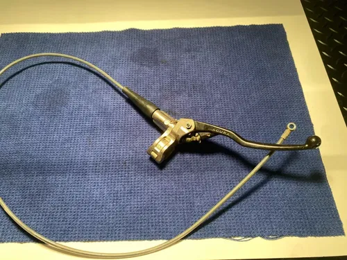2012 HONDA CRF450R MAGURA COMPLETE HYDRAULIC CLUTCH MASTER CYLINDER LEVER ASSEMB