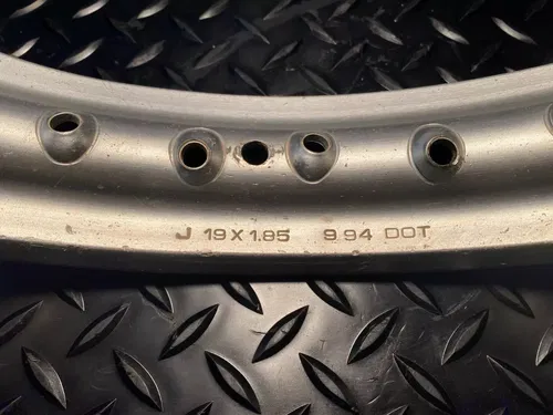 HONDA CR125/CR250 Rear Wheel Rim OEM DID Sliver Hoop Honda CR125