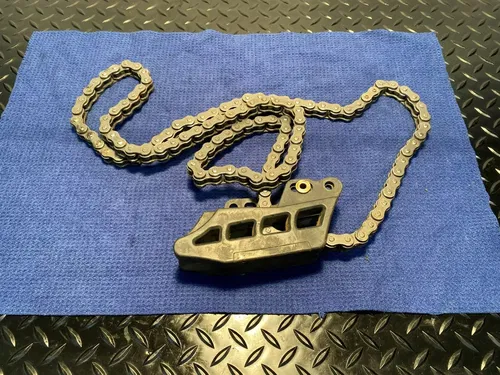 2015 YAMAHA YZ 125 Acerbis Chain Guide Block AND CHAIN ASSEMBLY YAMAHA YZ125/250