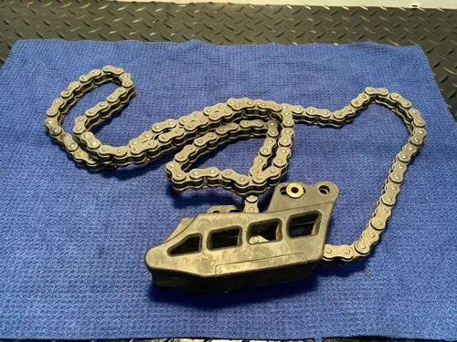 2015 YAMAHA YZ 125 Acerbis Chain Guide Block AND CHAIN ASSEMBLY YAMAHA YZ125/250