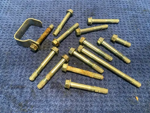 2002 01-02 Kawasaki KX125 KX 125 Crankcase Engine Case Bolts KAWASAKI KX125 KX
