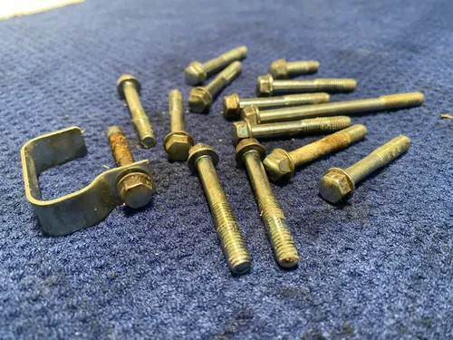 2002 01-02 Kawasaki KX125 KX 125 Crankcase Engine Case Bolts KAWASAKI KX125 KX