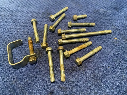 2002 01-02 Kawasaki KX125 KX 125 Crankcase Engine Case Bolts KAWASAKI KX125 KX