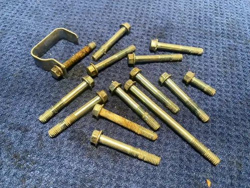 2002 01-02 Kawasaki KX125 KX 125 Crankcase Engine Case Bolts KAWASAKI KX125 KX