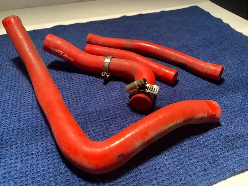 1999 RM250 SUZUKI RADIATOR HOSE ASSEMBLY CLAMPS SUZUKI RM250 HOSE SET 1999