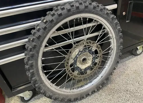 96-04 SUZUKI RM125 RM250 RM 250 125 OEM 21" FRONT WHEEL RIM HUB SPOKES RM 125