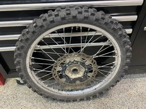 96-04 SUZUKI RM125 RM250 RM 250 125 OEM 21" FRONT WHEEL RIM HUB SPOKES RM 125